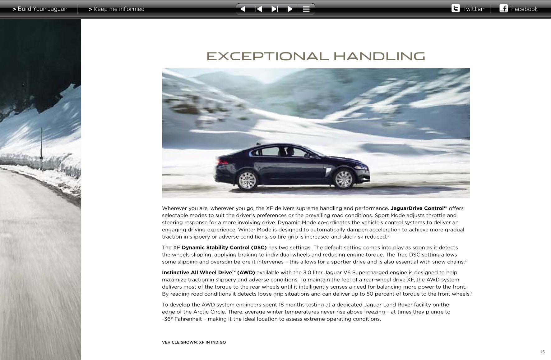 2013 Jaguar XF Brochure Page 3